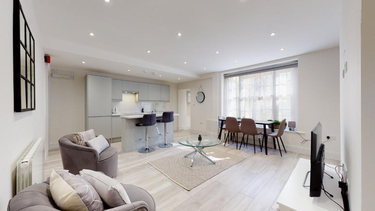 Chic Apartment By Hyde Park London Exterior foto