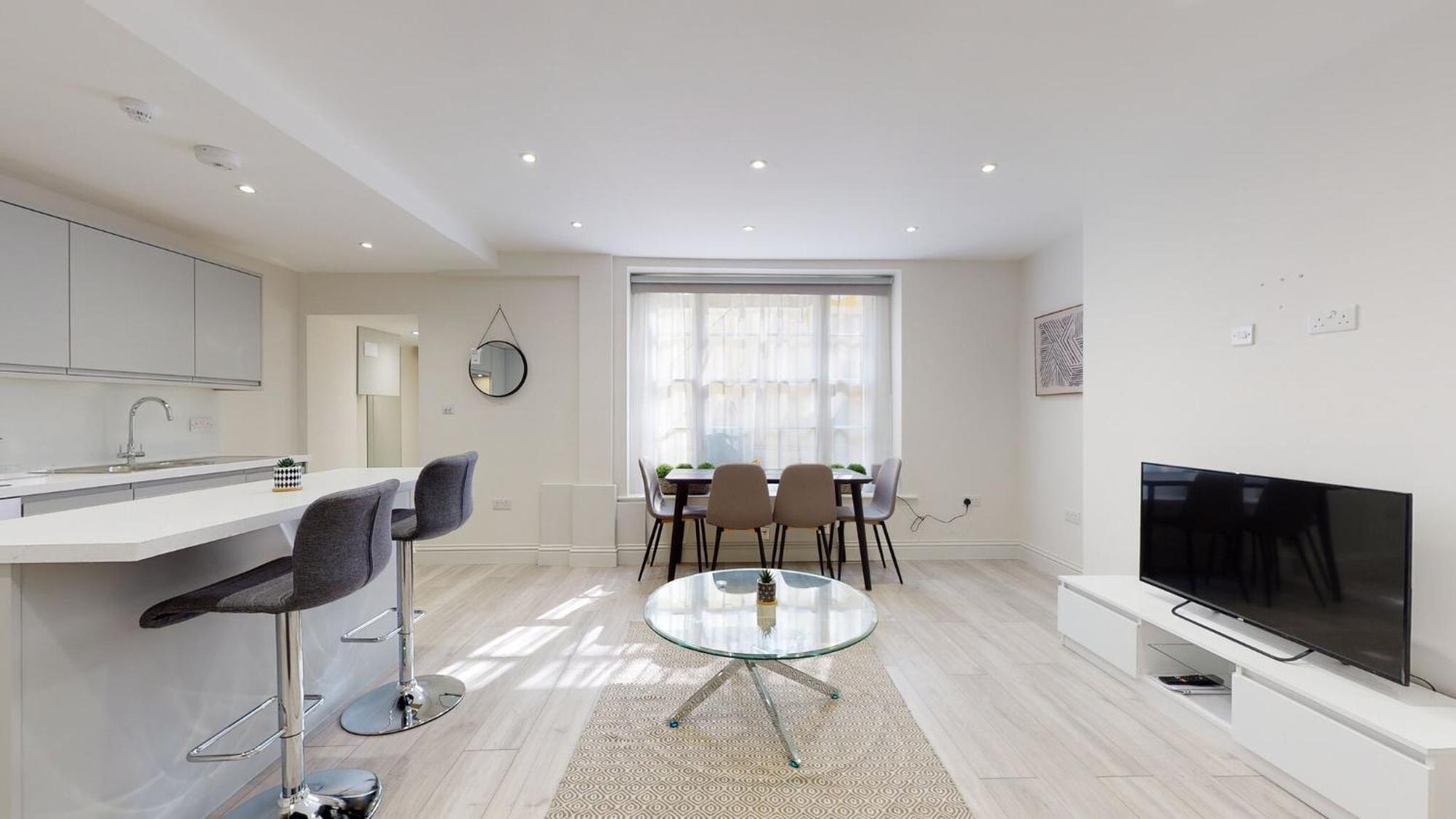 Chic Apartment By Hyde Park London Exterior foto